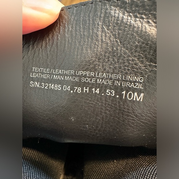 Tory Burch Broome Black Leather Lace-Up Combat Boots Size 10 EUC - Picture 11 of 11